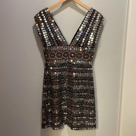 Scala woman’s beaded silk dress - Picture 7 of 13